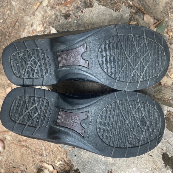 ARIAT WORK Women's Steel Toe Safety Clog Black SZ 8.5 - Picture 6 of 7